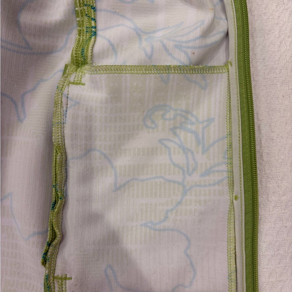 Lucy Hawaiian Print Sun Protection Zip-Up Athletic Jacket Size Small Running - Picture 15 of 16